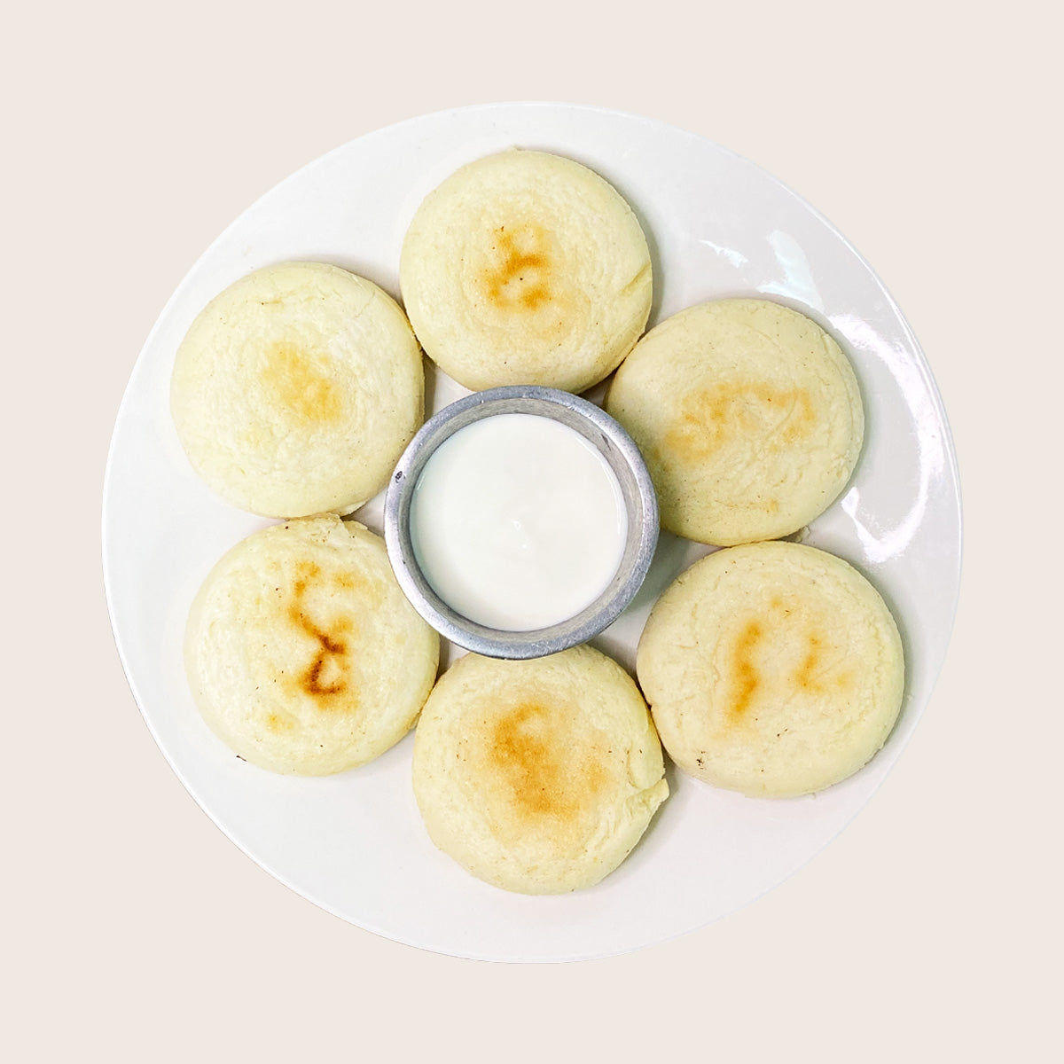 Arepas Asadas Tradicionales